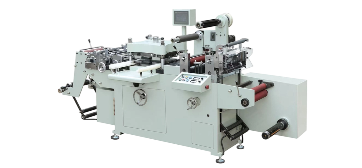 MQ-320 Automatic Roll to Roll Adhesive Label Die Cutter